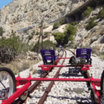 Ποδηλασία στις σιδηροδρομικές ράγες: Railbiking